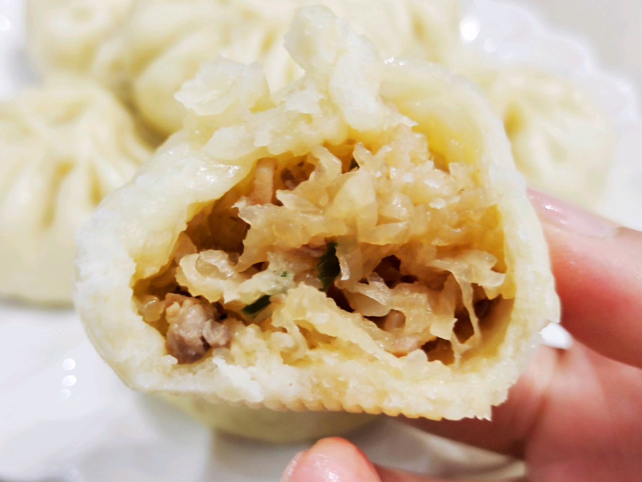 萝卜猪肉馅包子