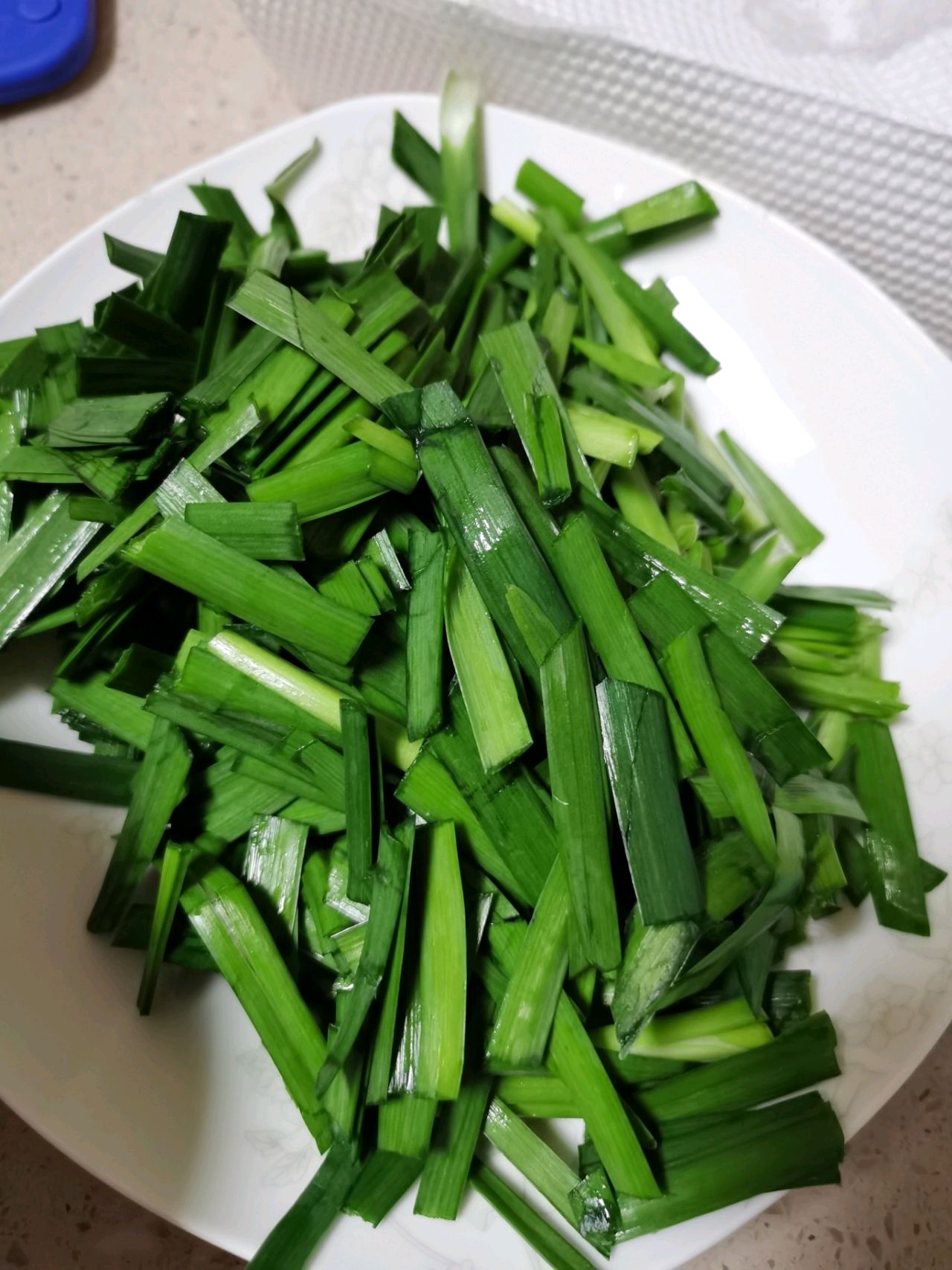 绿豆芽炒韭菜