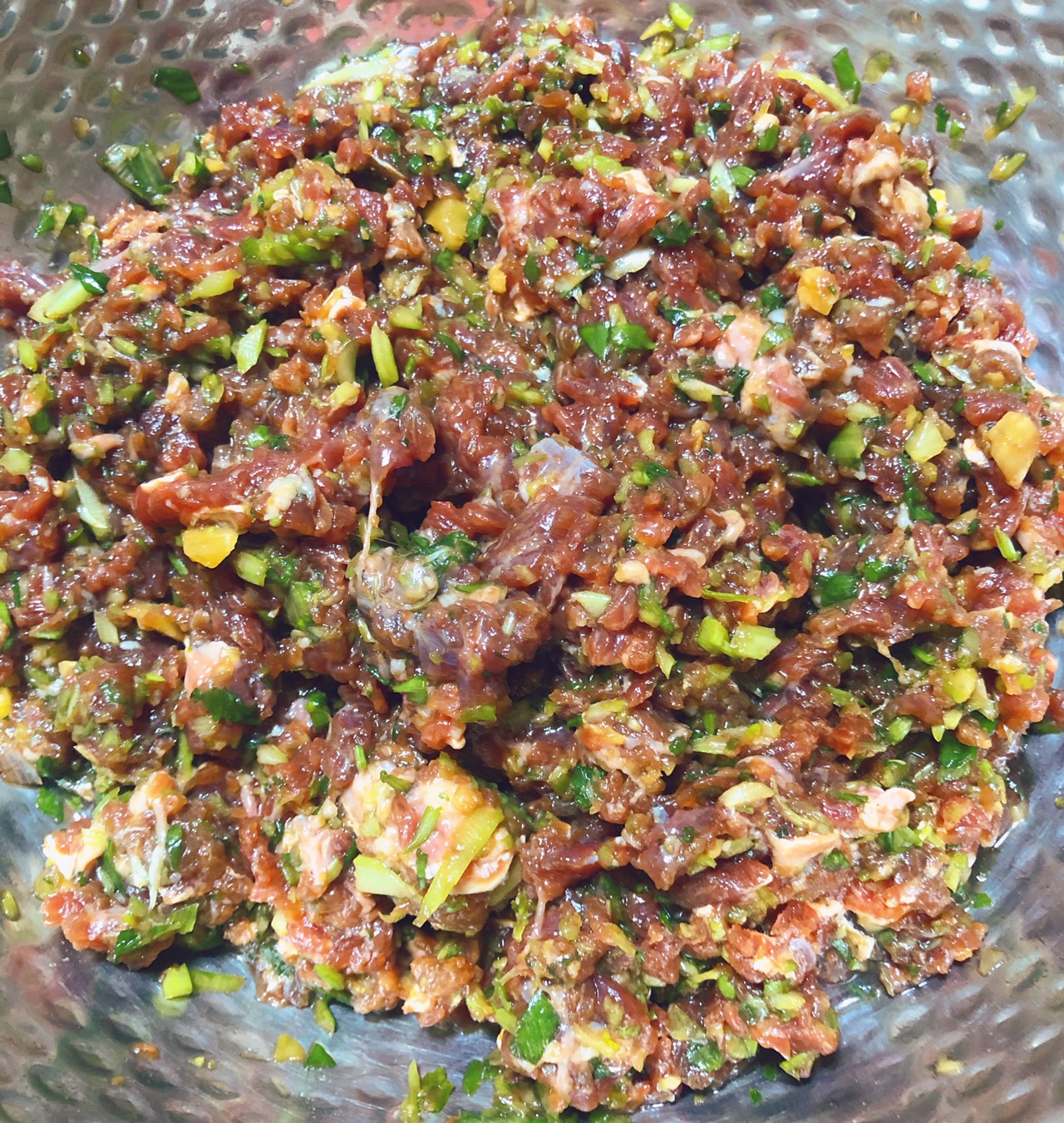 驴肉蒸饺
