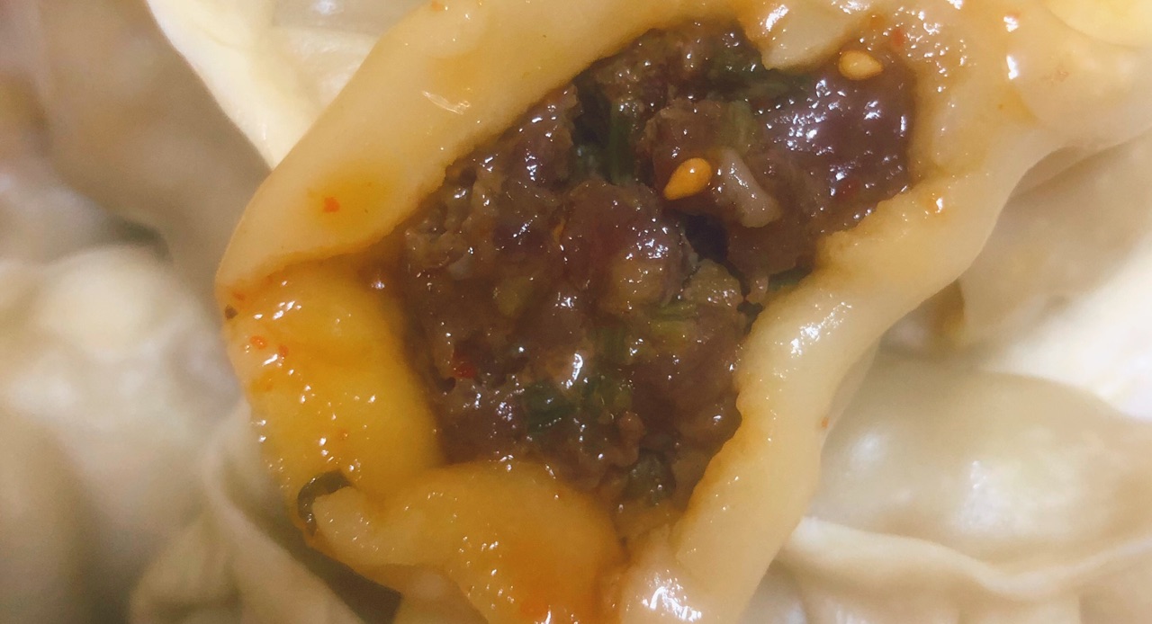 驴肉蒸饺