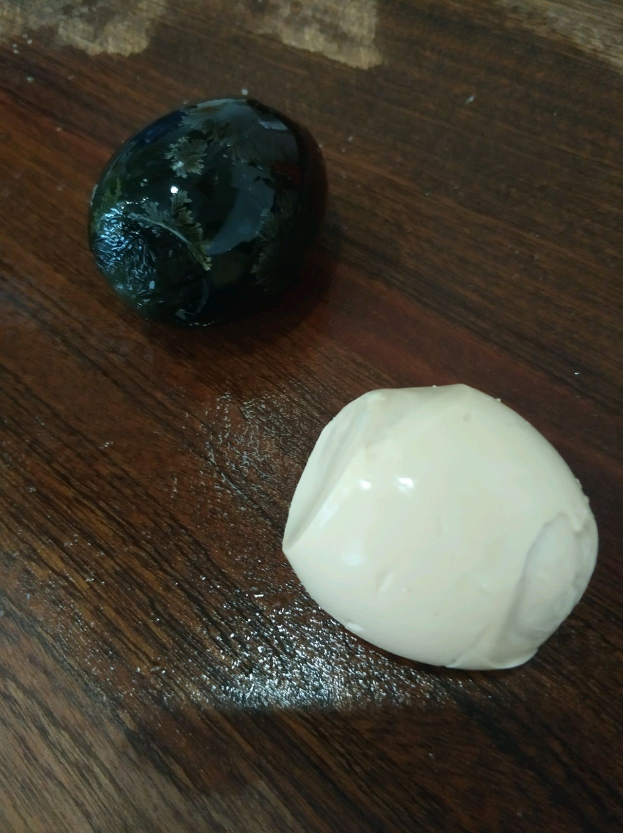 麻鸡蛋皮蛋凉拌黄瓜