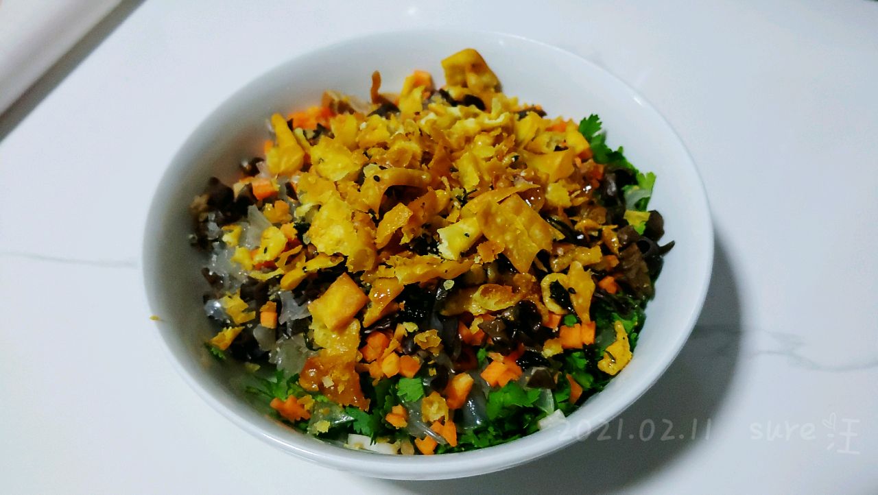 麻酱豆腐素菜包
