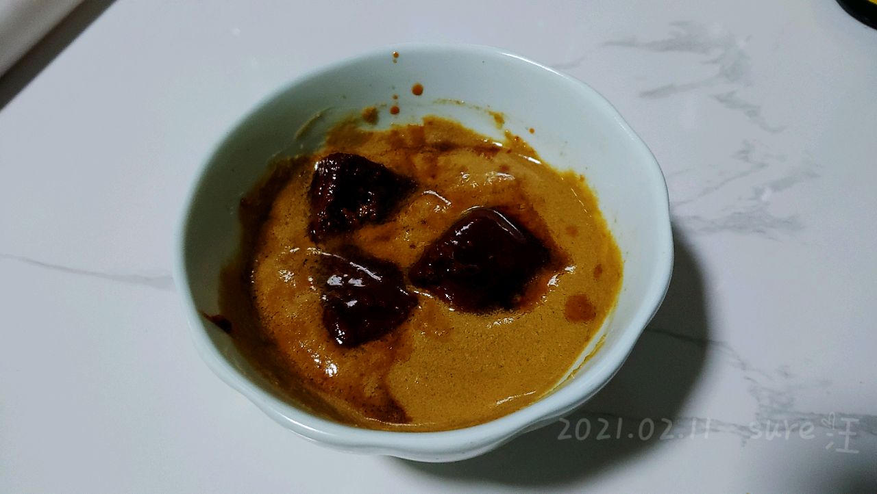 麻酱豆腐素菜包