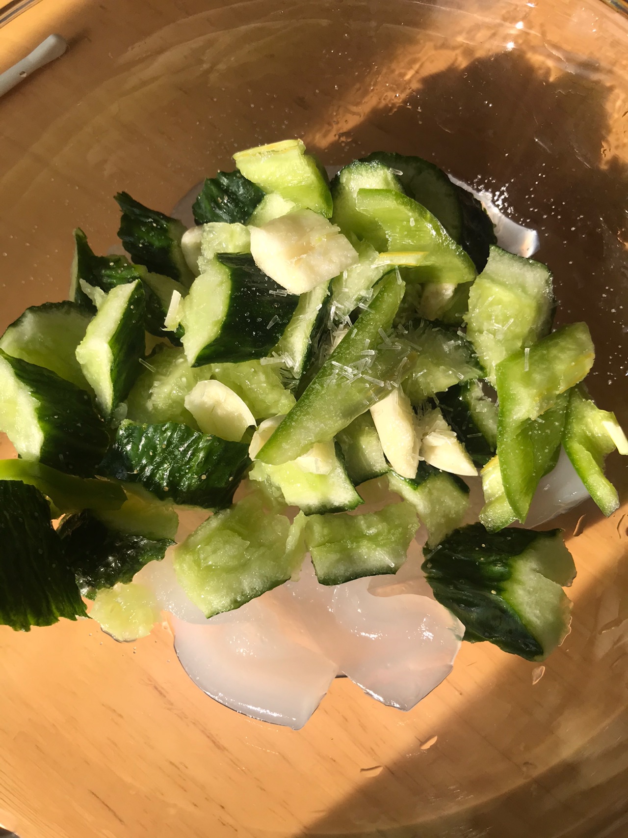 麻将黄瓜拉皮