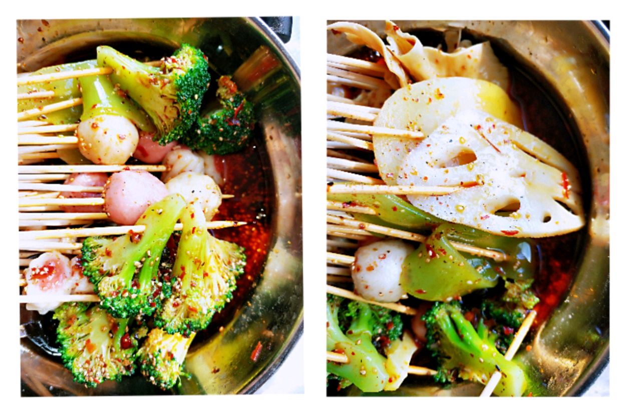 麻辣串串(不太正宗的钵钵鸡)