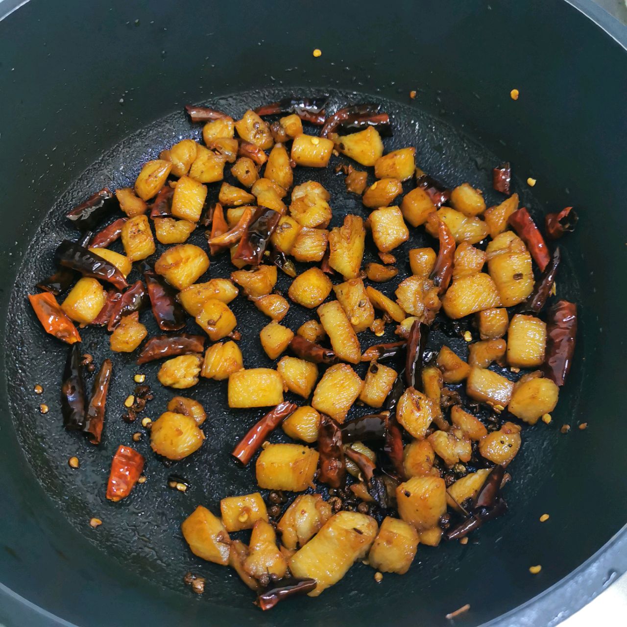 麻辣鸡丁