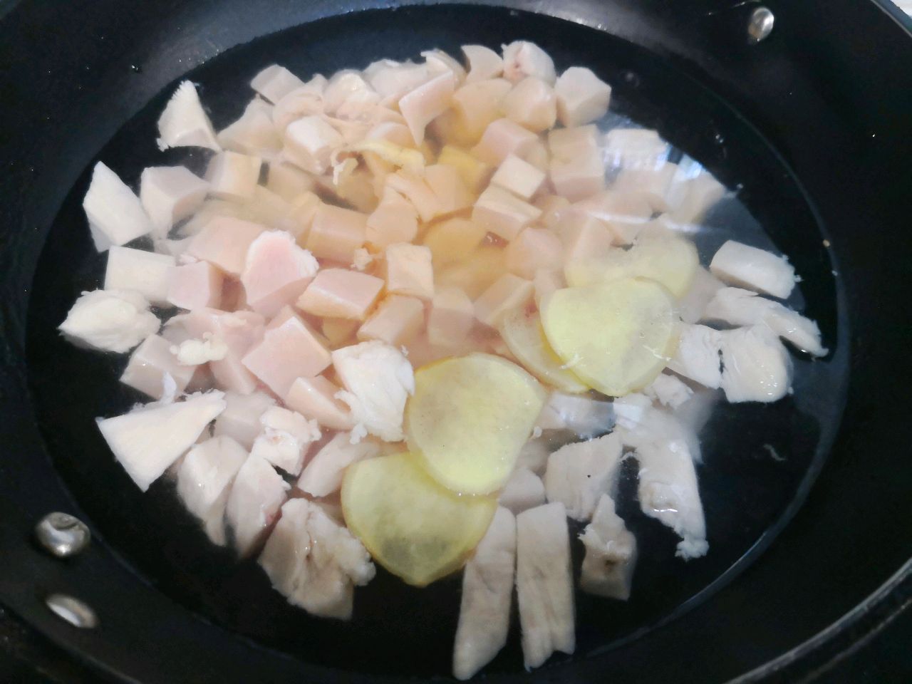 麻辣鸡肉冬笋辣酱