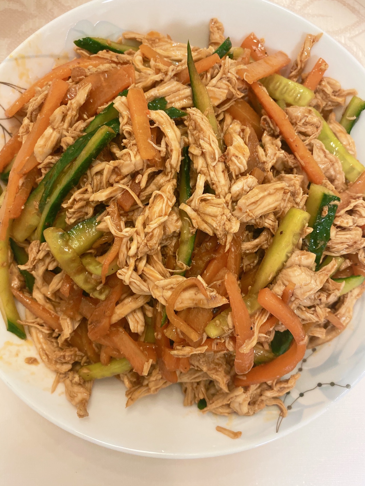麻辣鸡丝