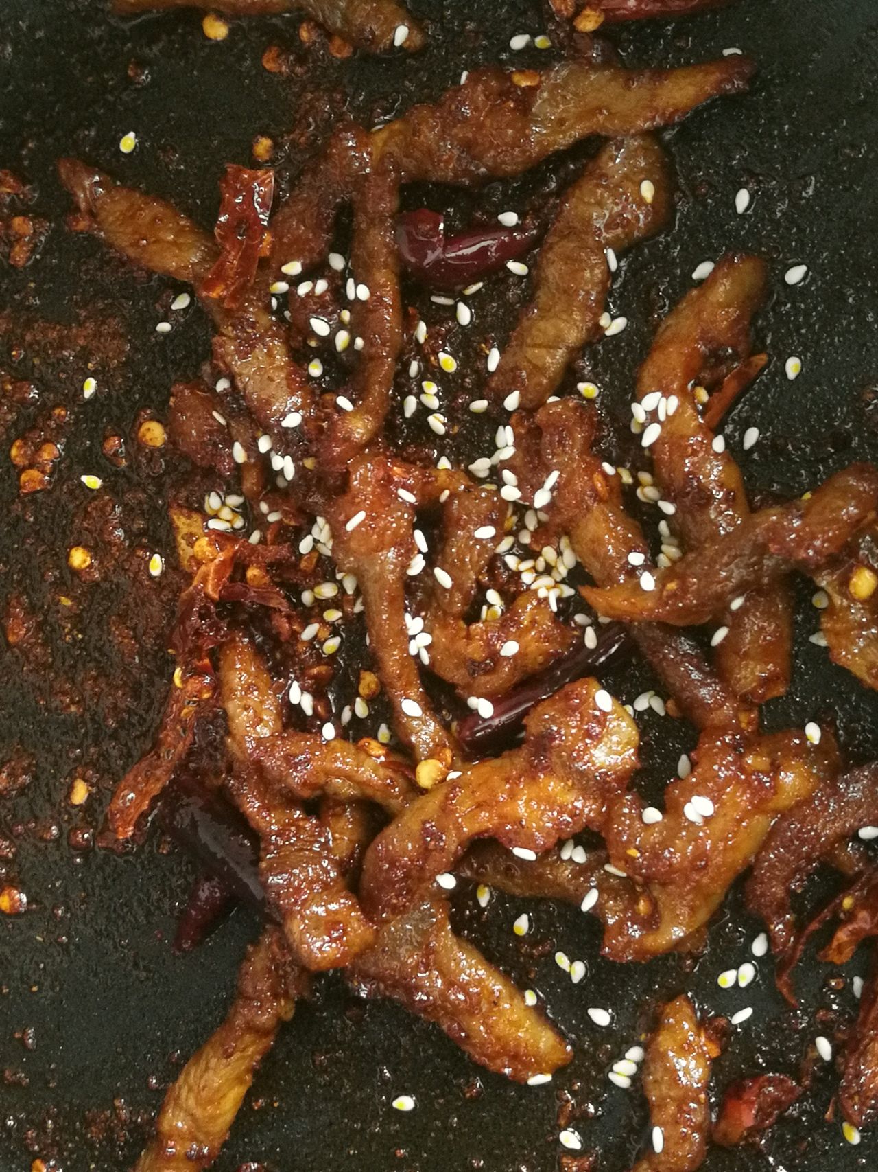 麻辣牛肉条
