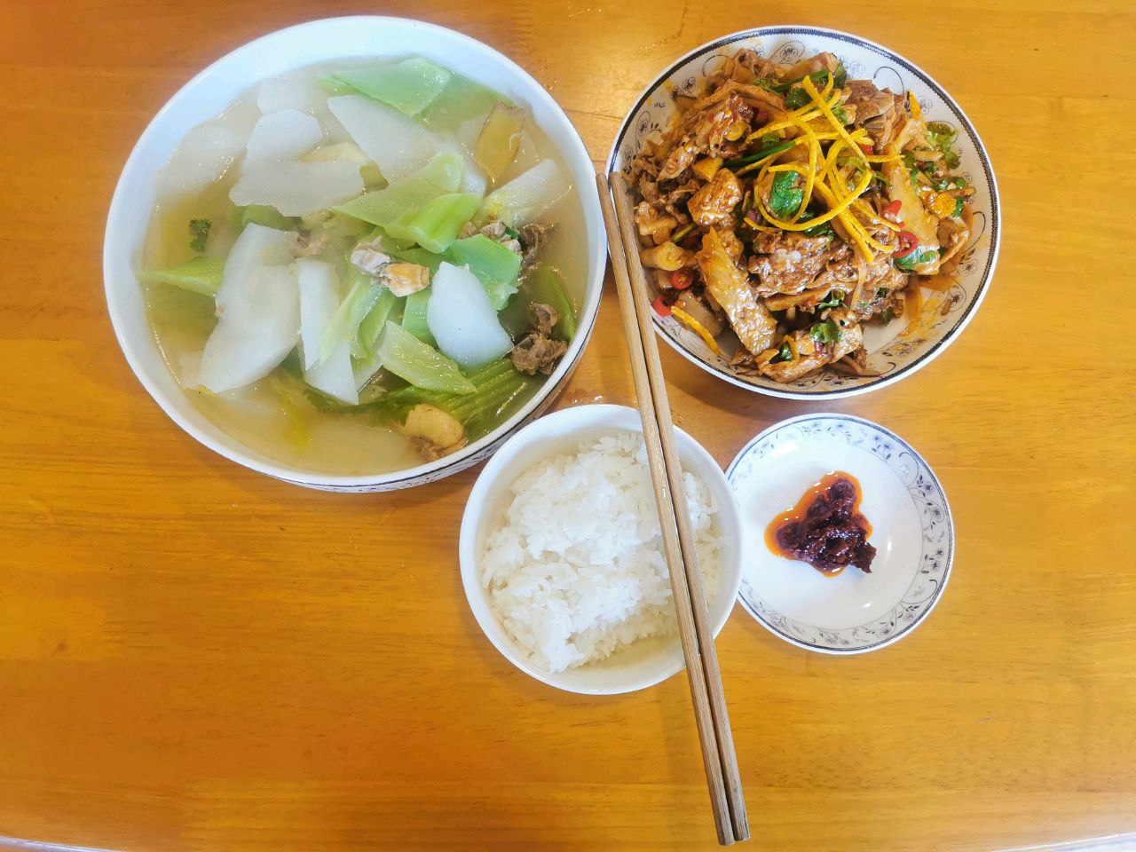 麻辣酸爽干拌鸡