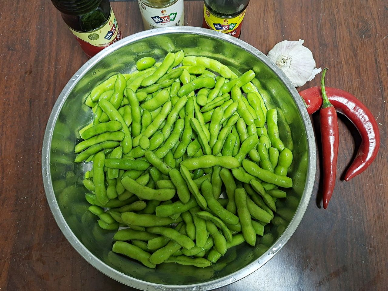 麻辣鲜香下酒佳品～香辣毛豆