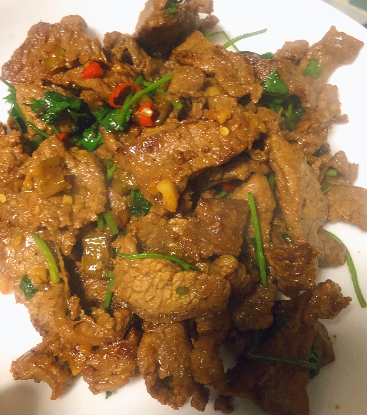 麻辣小炒牛肉