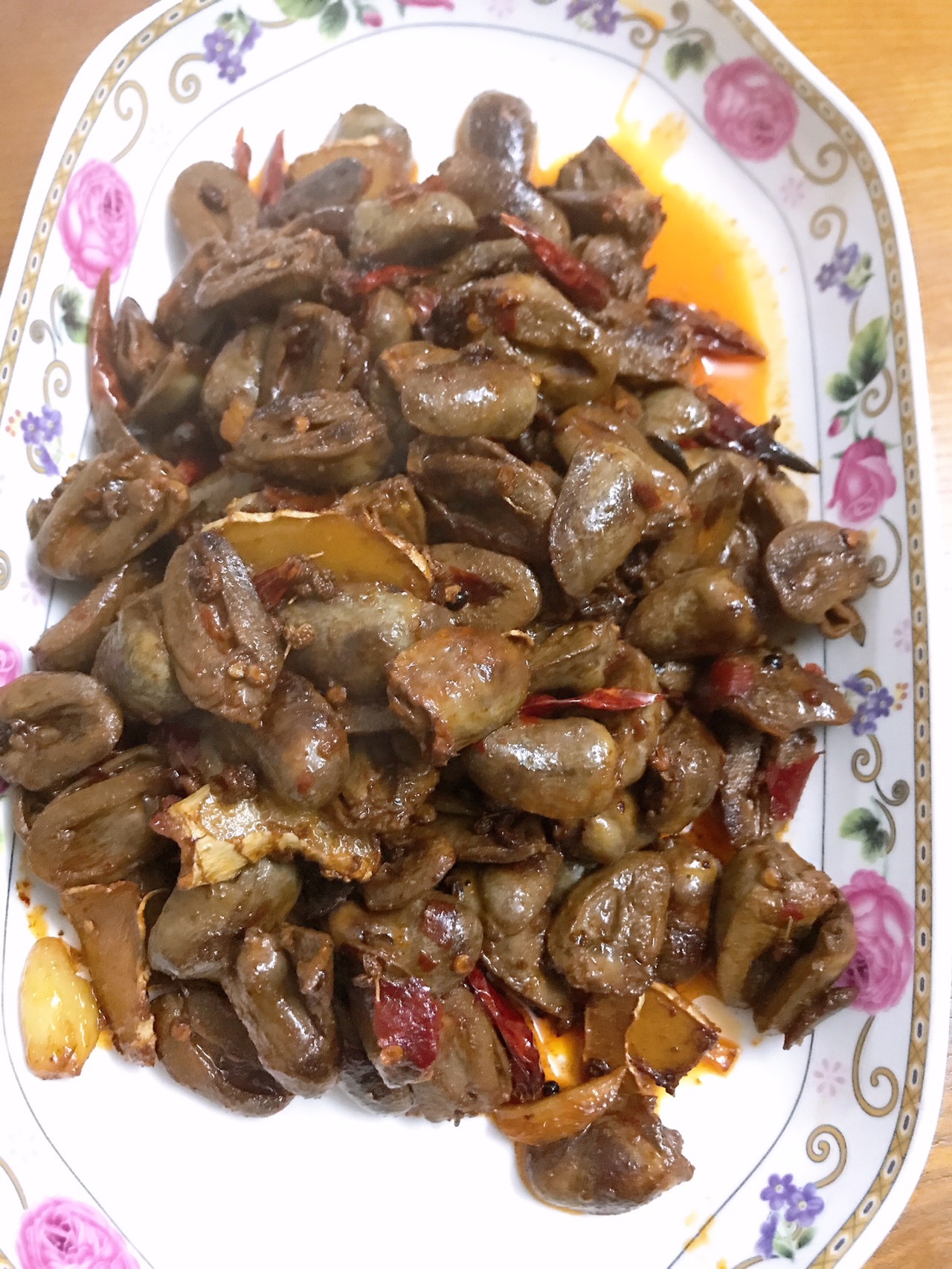 麻辣鸭心