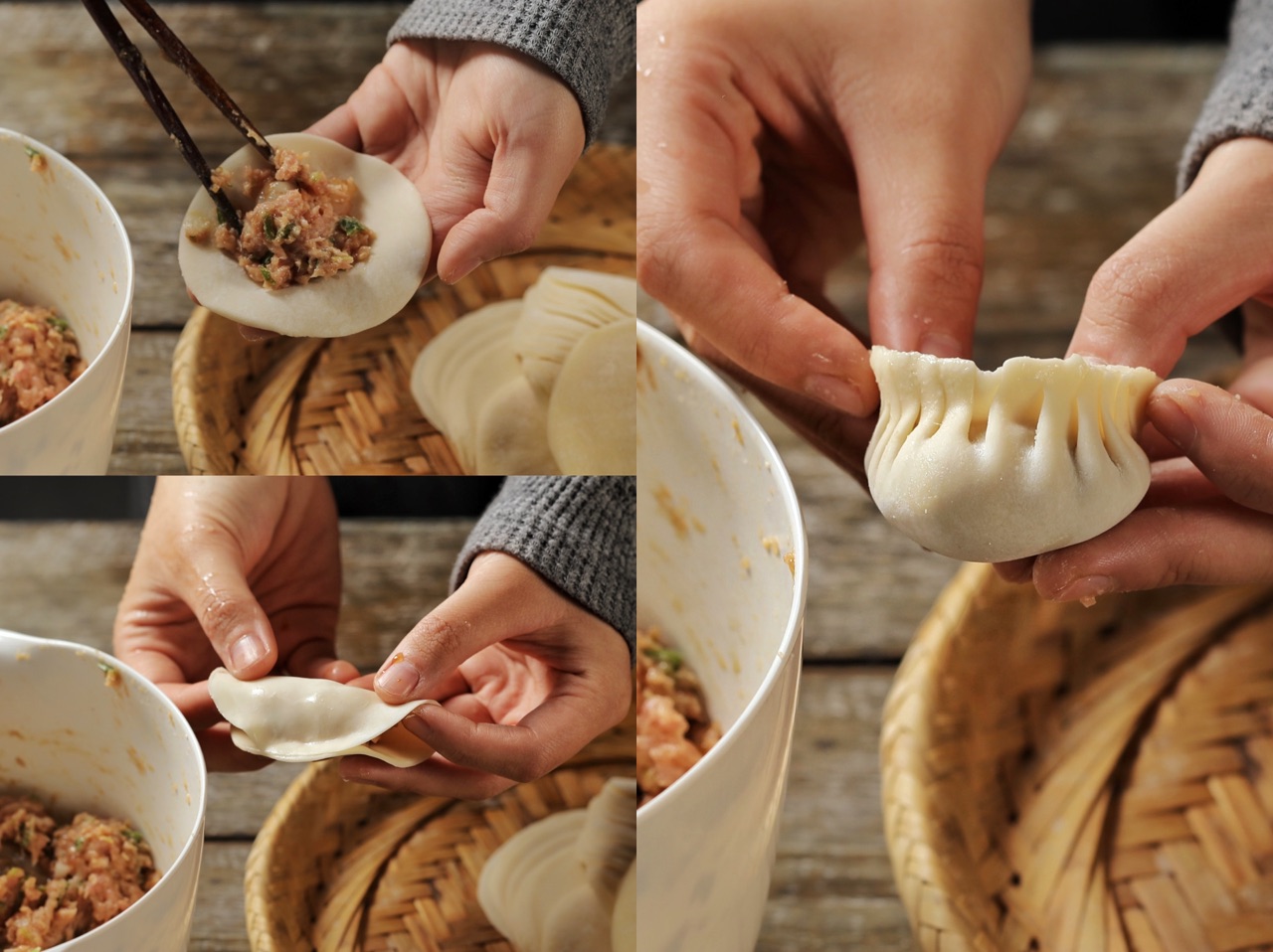 麻辣猪肉虾仁饺