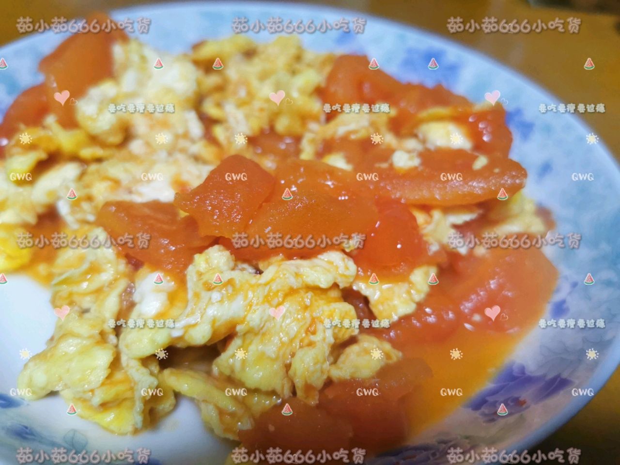 妈妈牌西红柿炒土鸡蛋