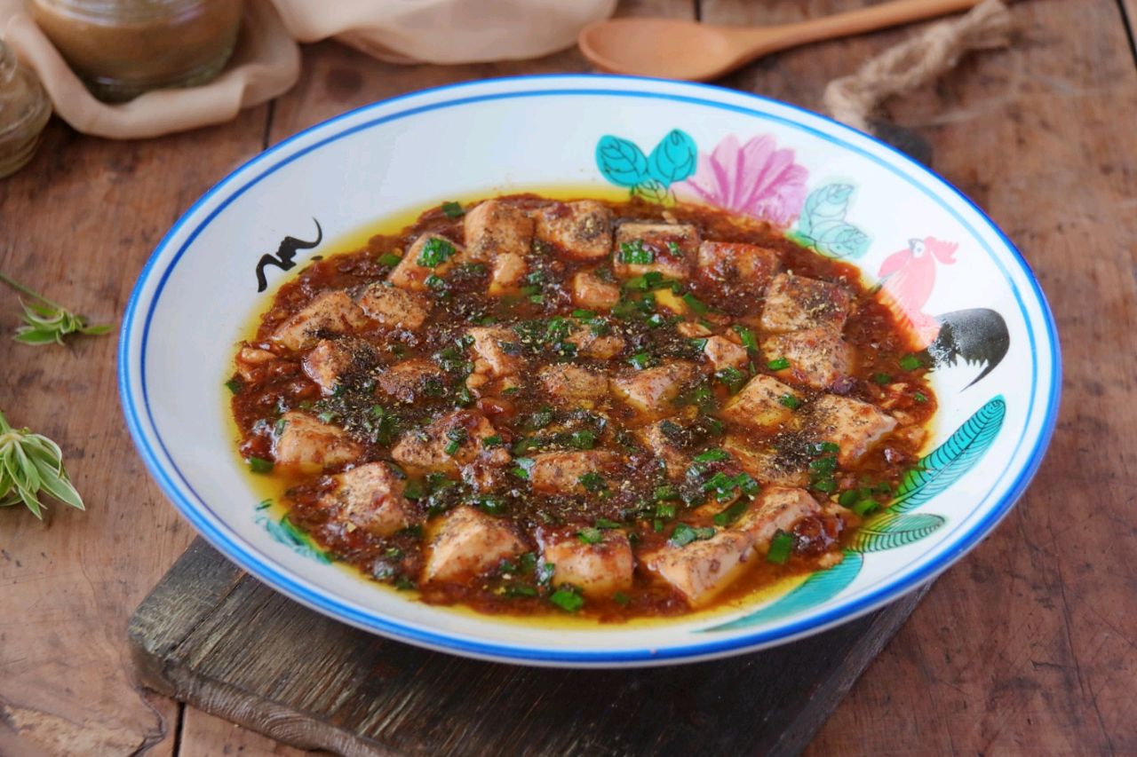 麻婆嫩豆腐