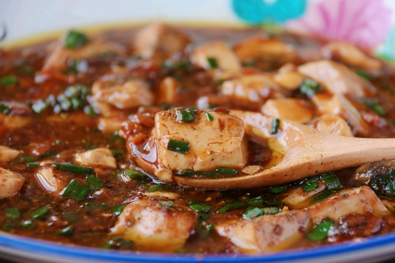 麻婆嫩豆腐