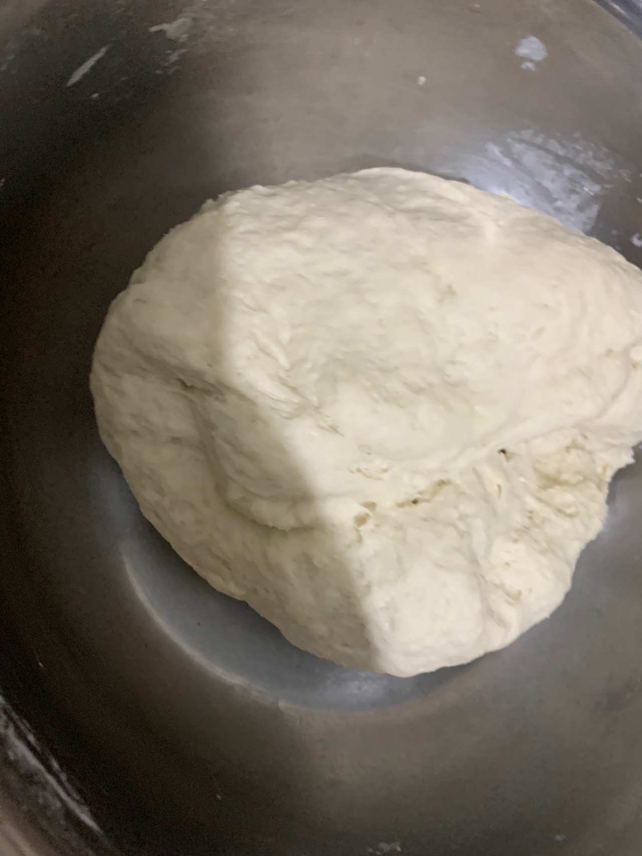 麻薯红豆肉松饼