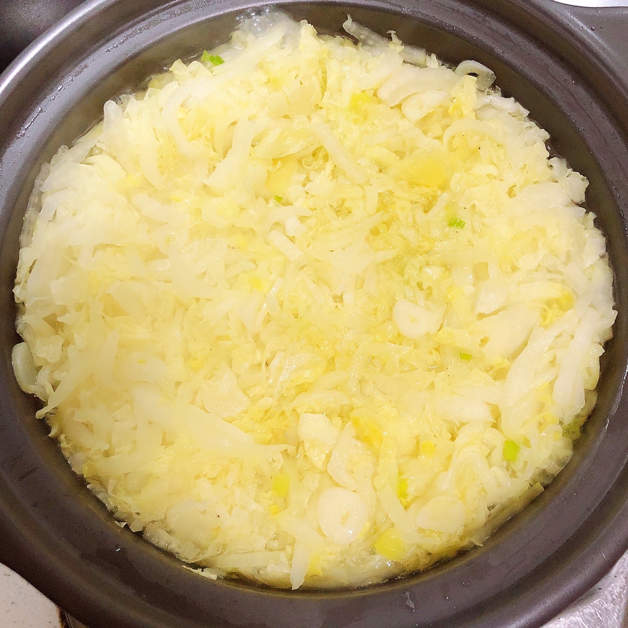 马蹄丸子白菜汤