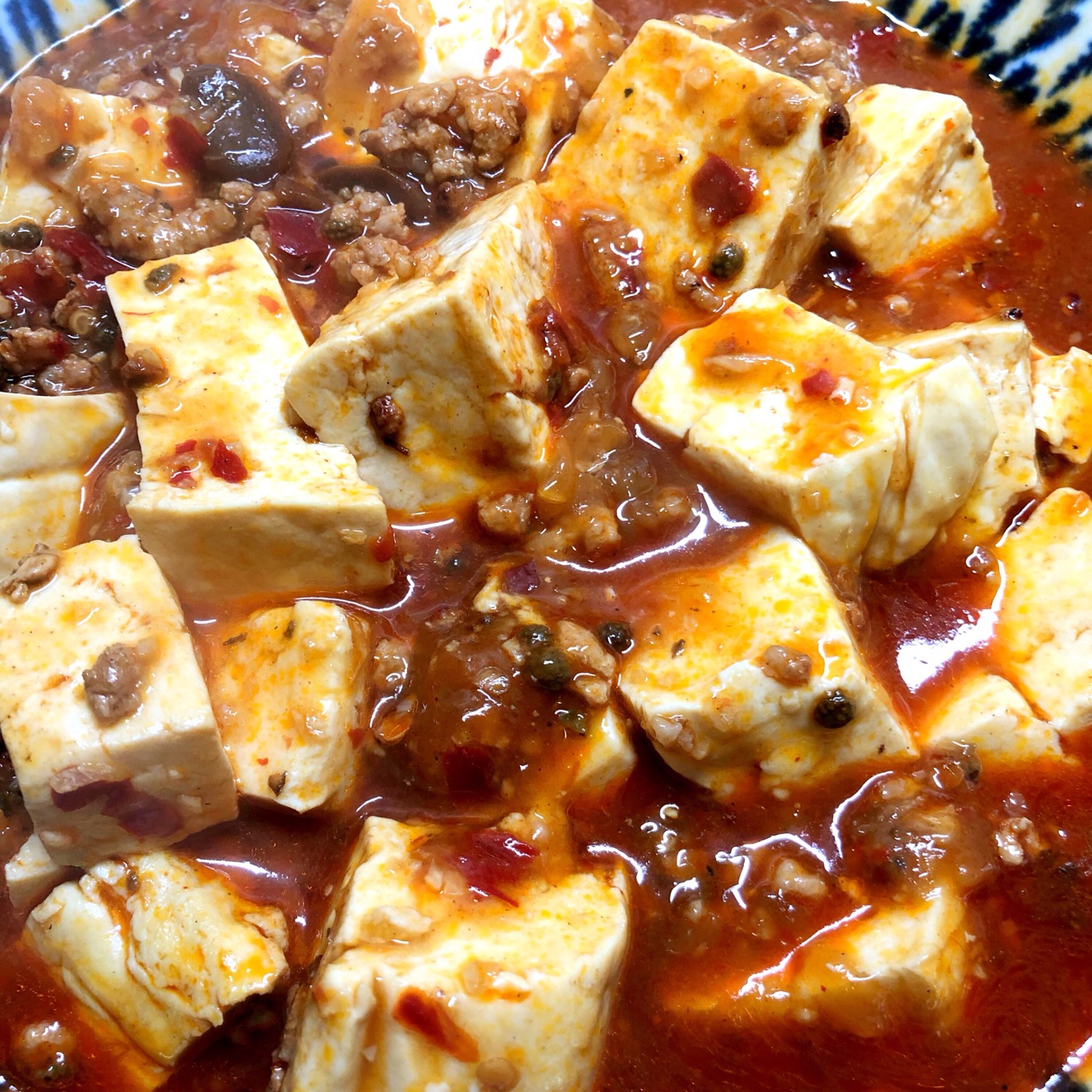 麻香四溢的麻婆豆腐