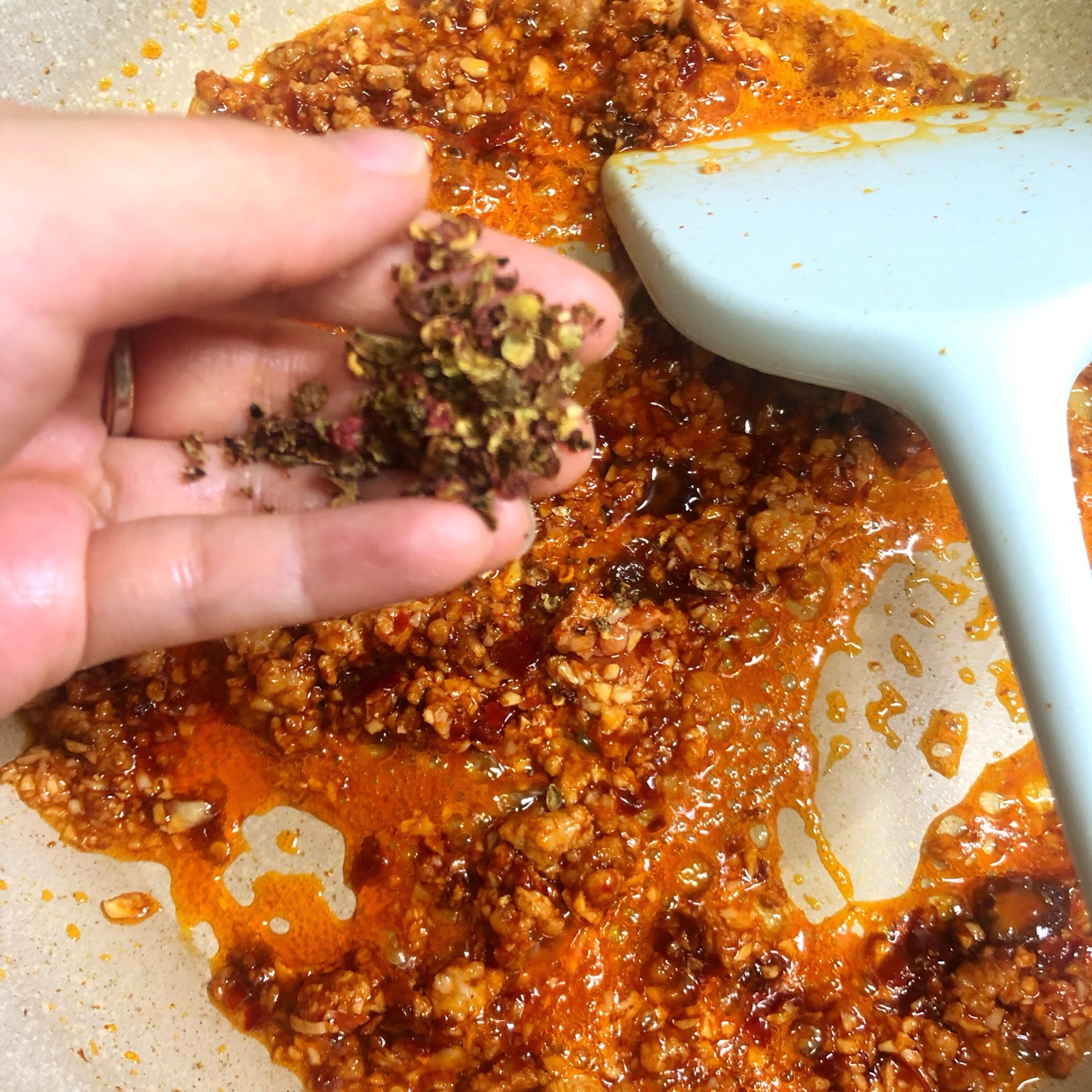 麻香四溢的麻婆豆腐