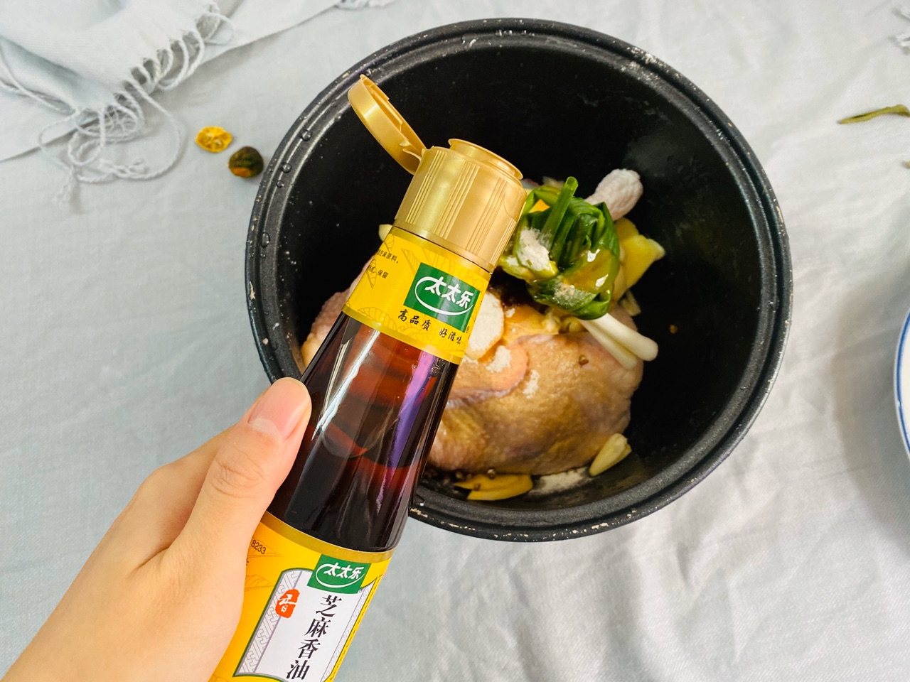 麻香豉油鸡