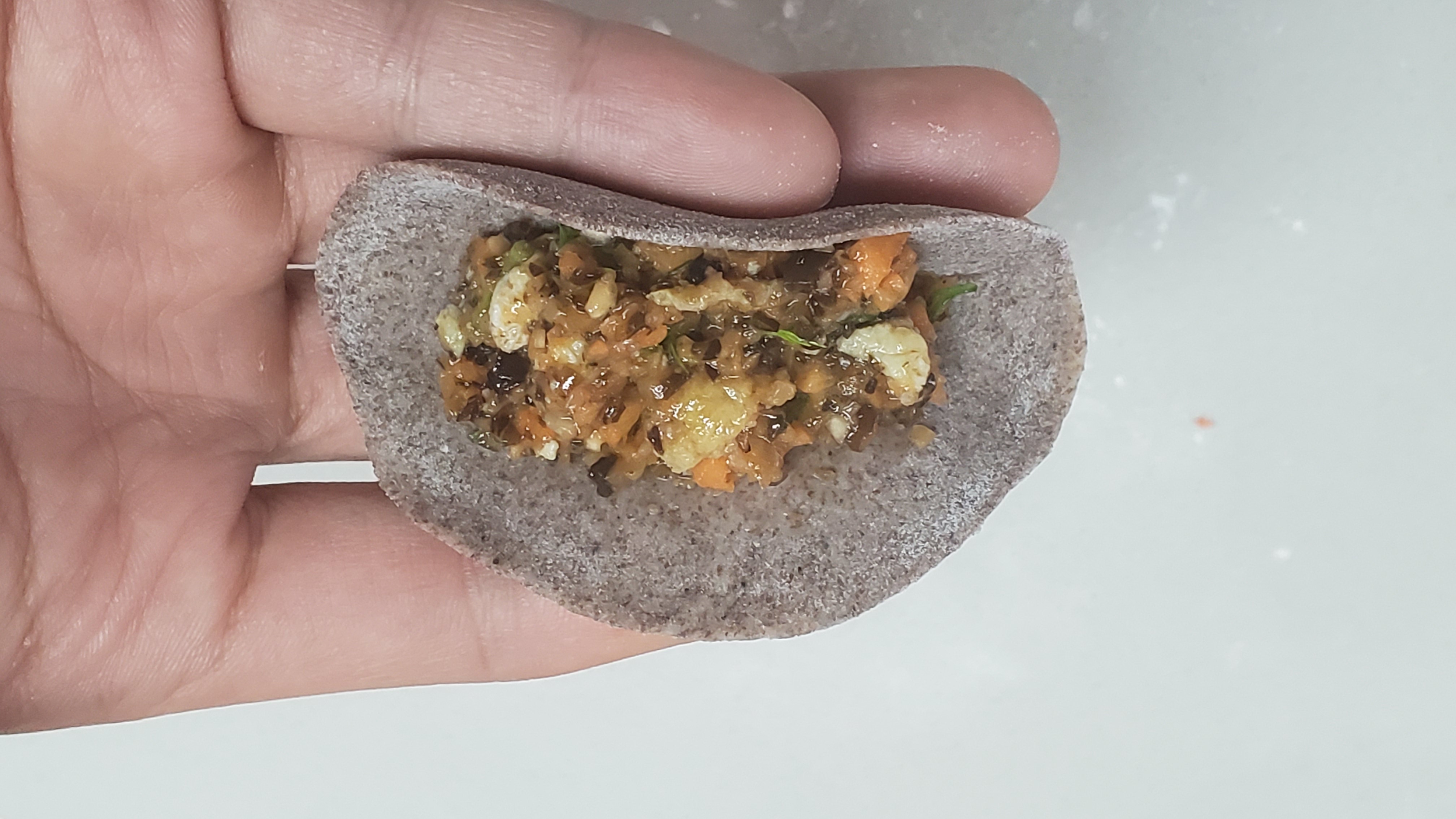 麦穗黑麦蒸饺