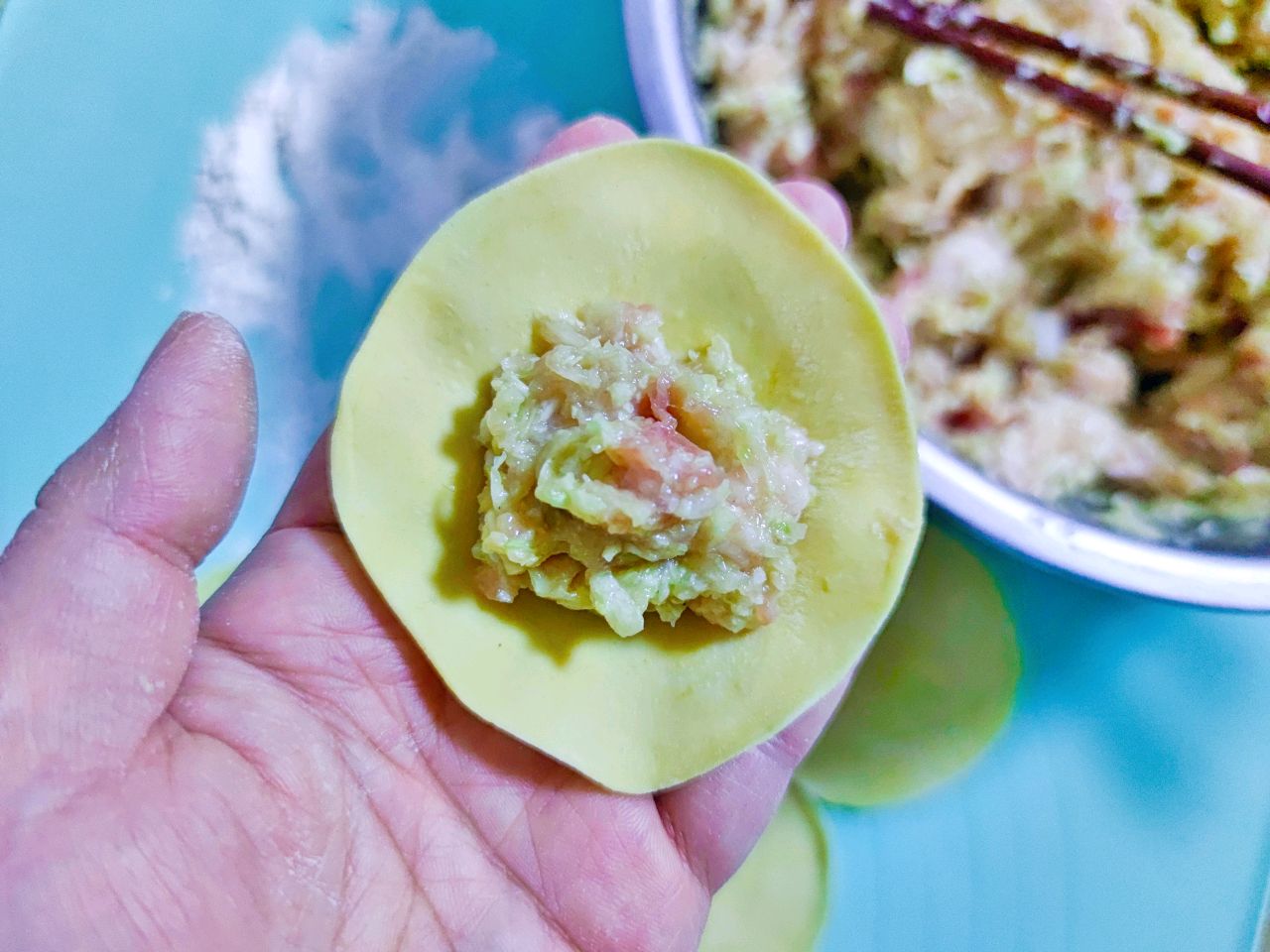 麦穗蒸饺
