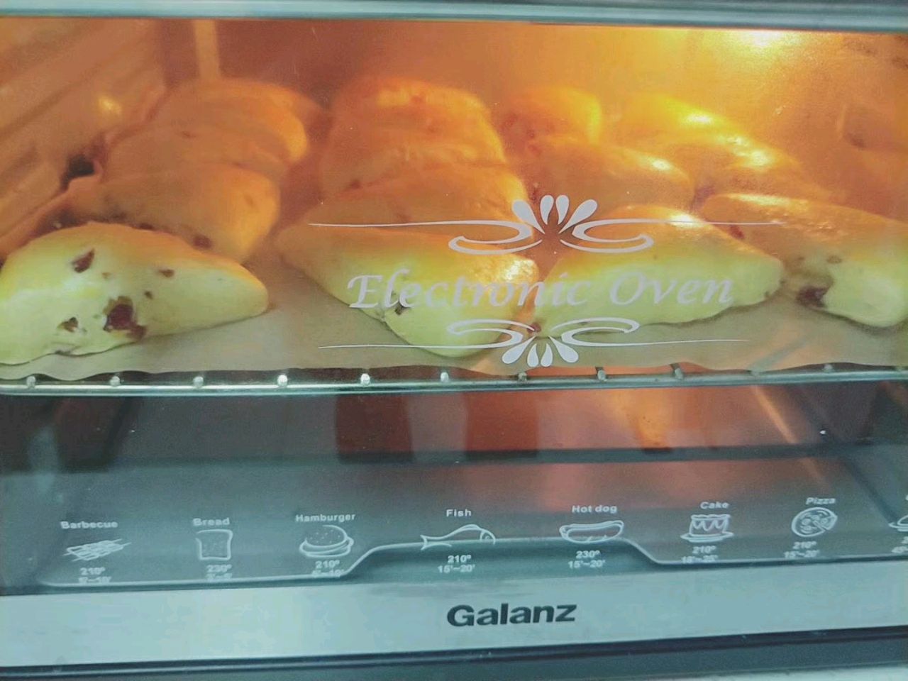 蔓越莓葡萄干司康