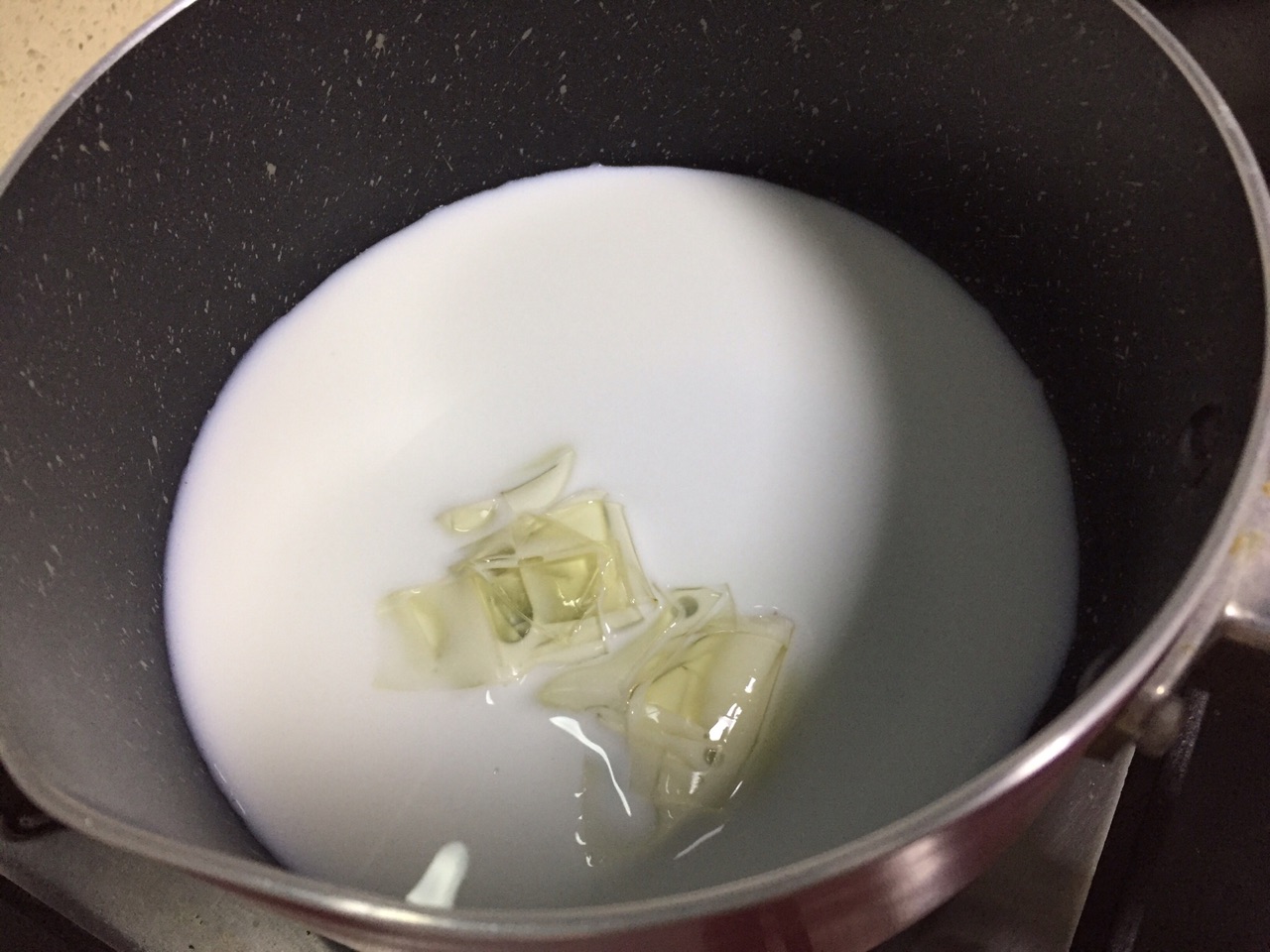 芒果奶香布丁