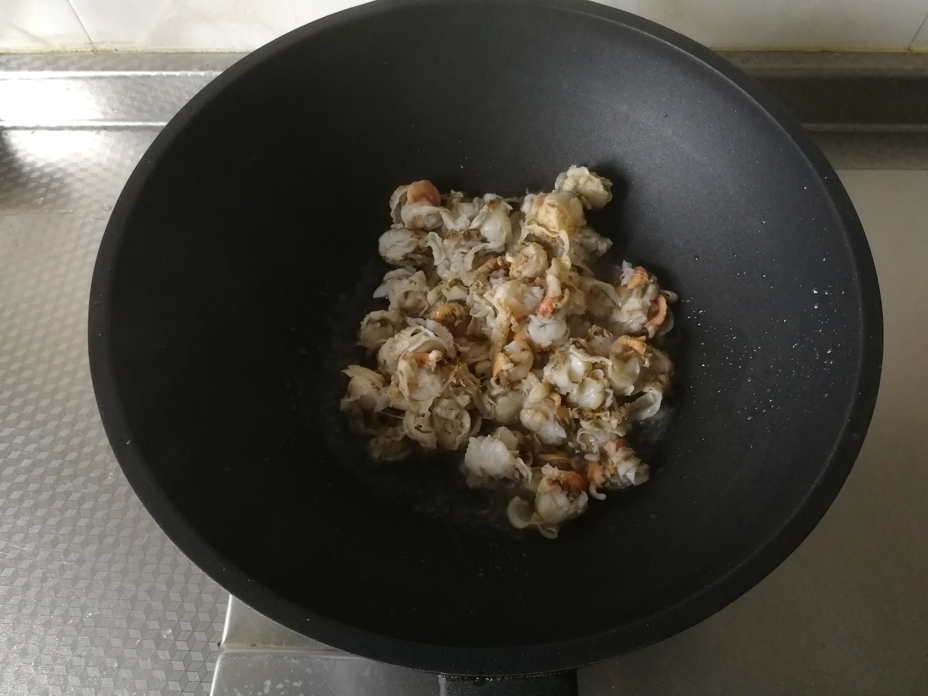毛贝炒鸡蛋