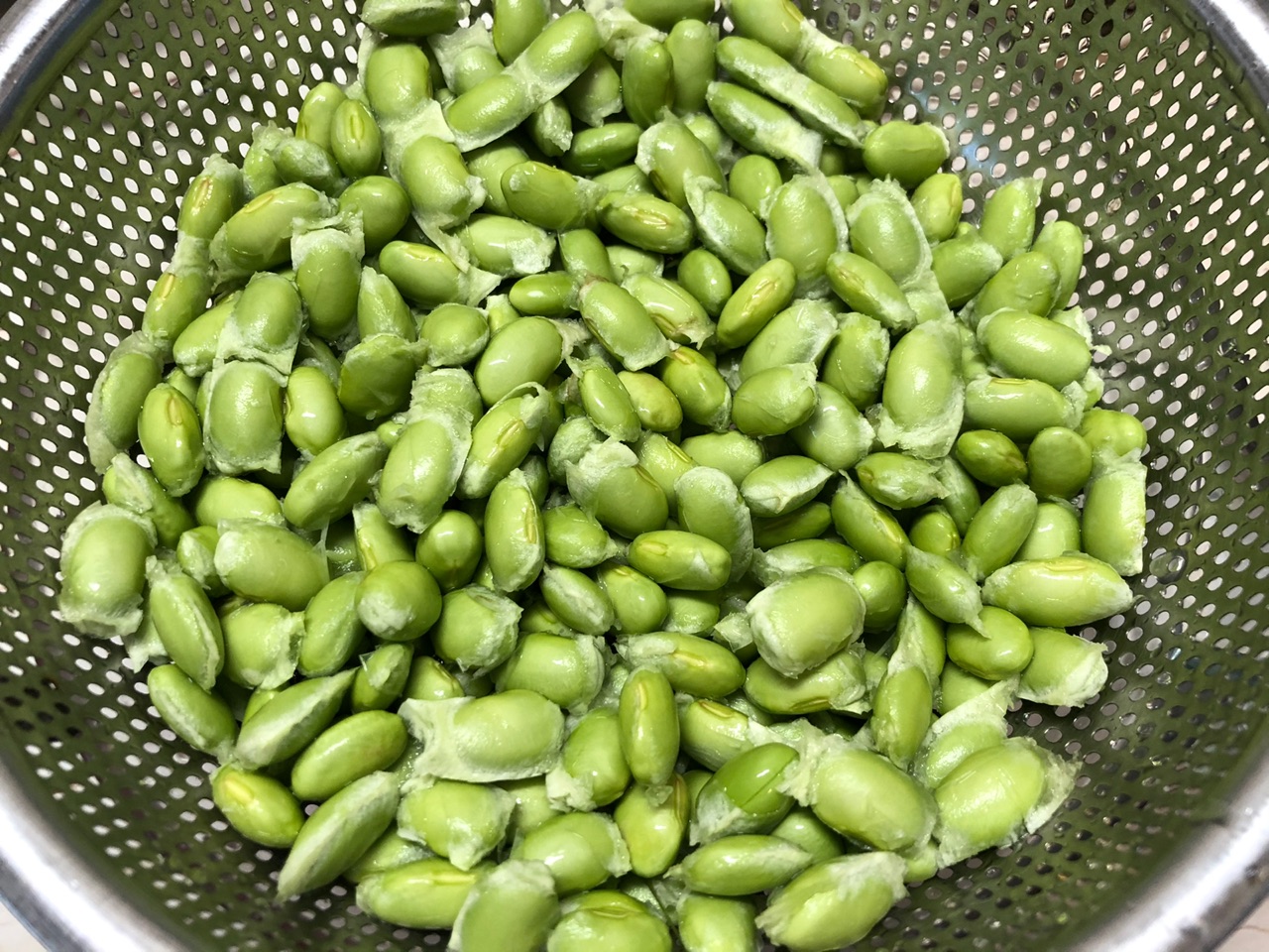 毛豆茭白肉丝