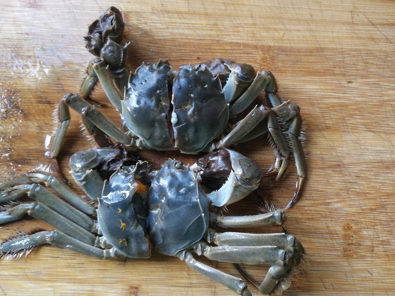 毛豆仁烧蟹糊