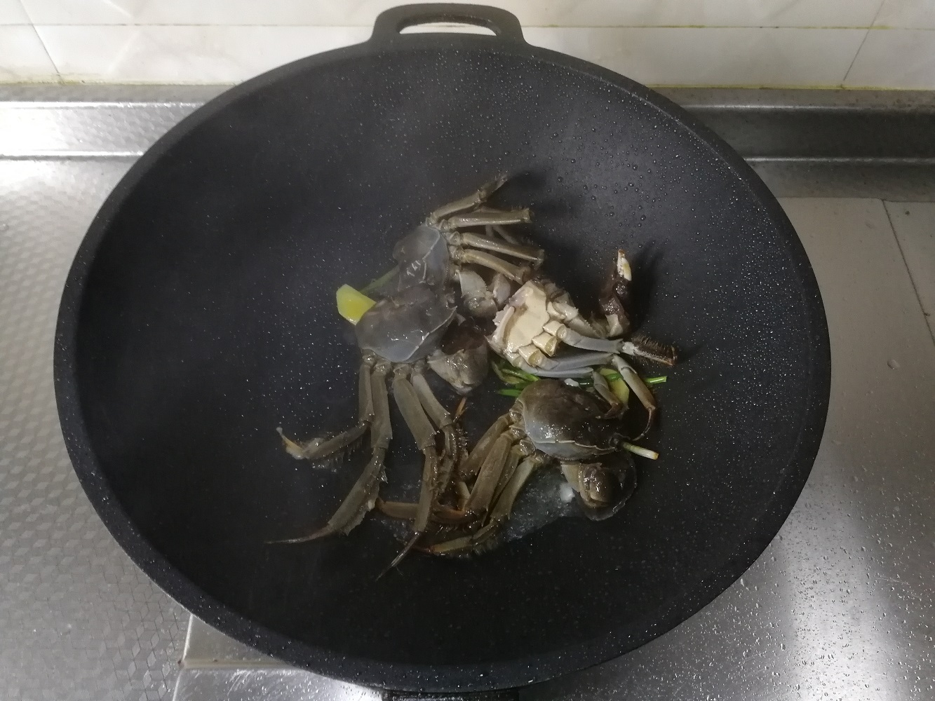 毛豆仁烧蟹糊