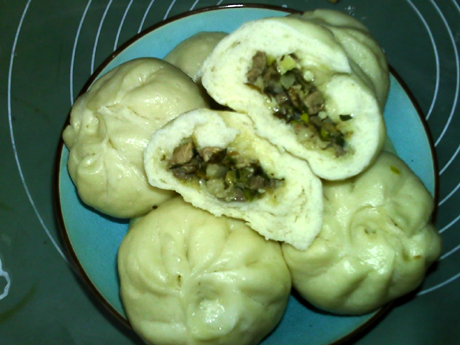 梅菜肉包子