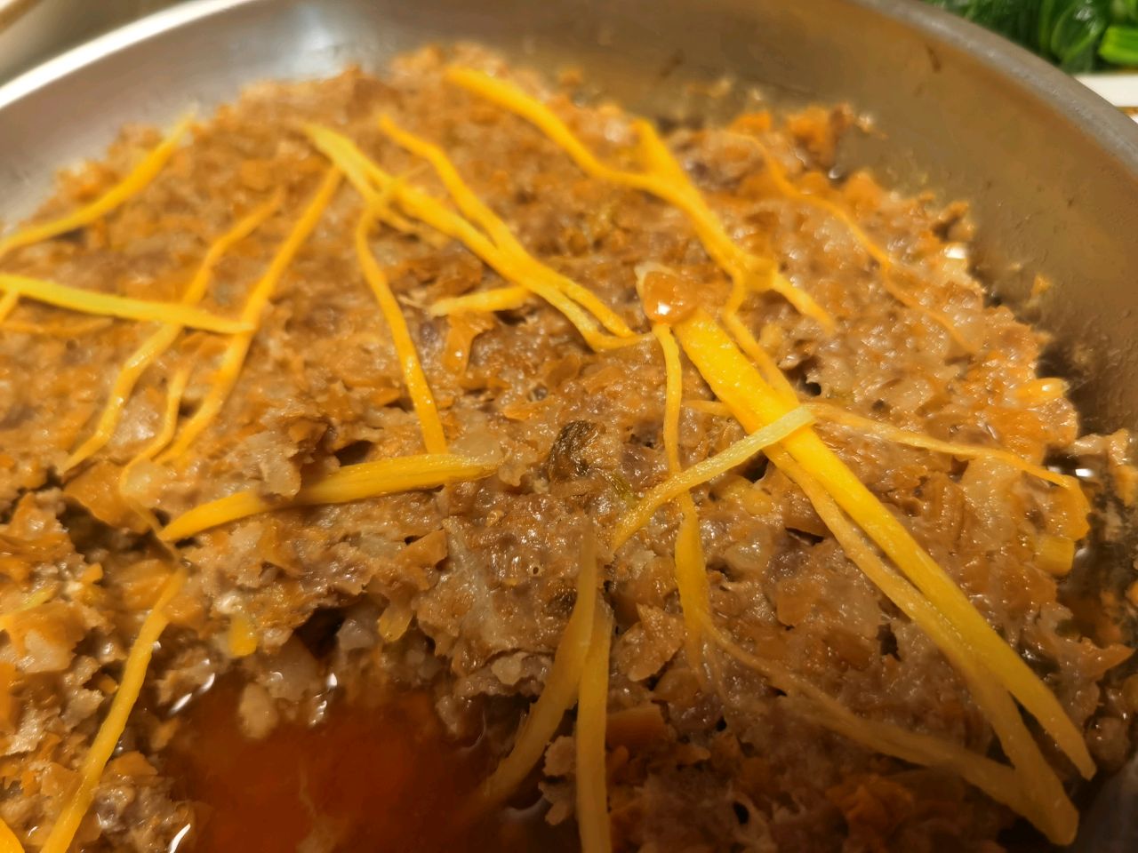 梅菜肉饼