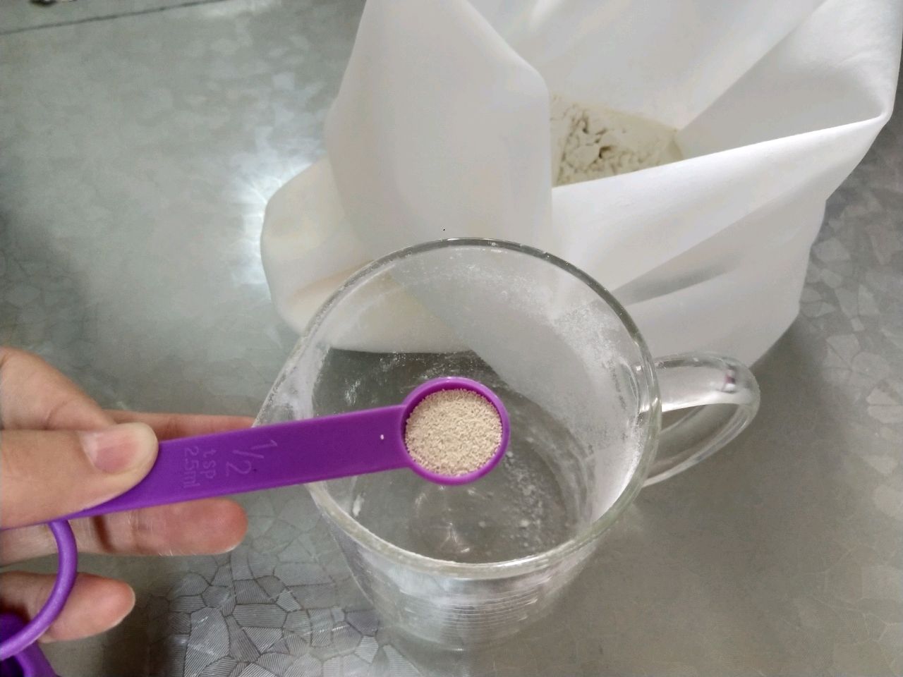 梅菜肉丝锅盔(空气炸锅)