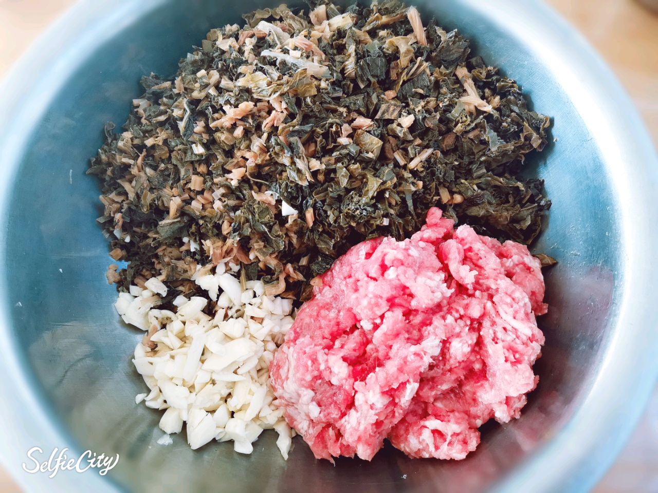 梅干菜羊肉大包子