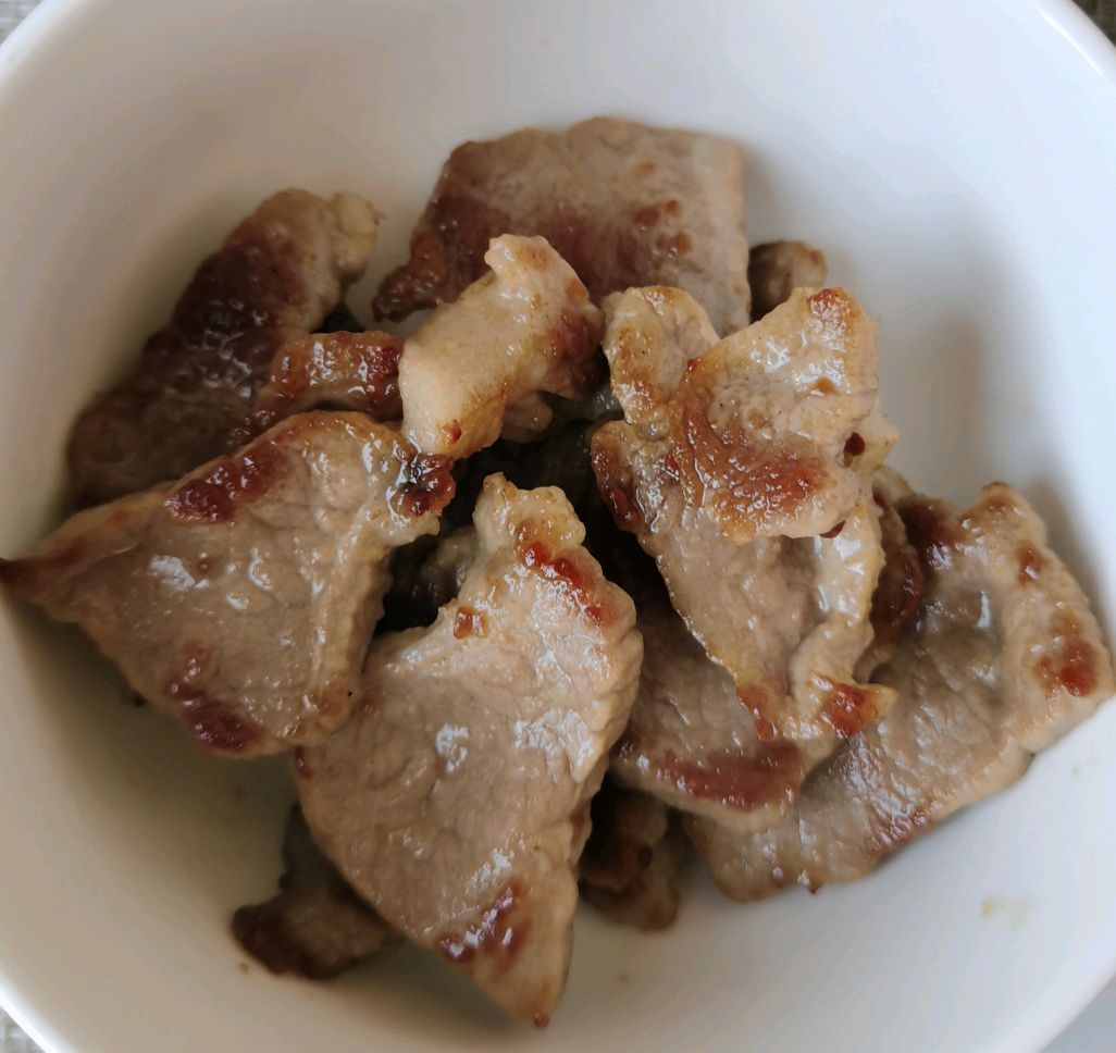 梅花肉酱豇豆