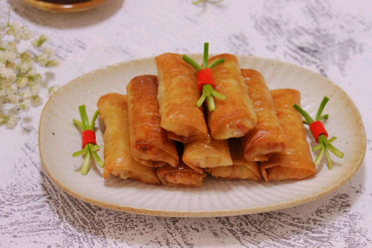 美极脆皮春卷