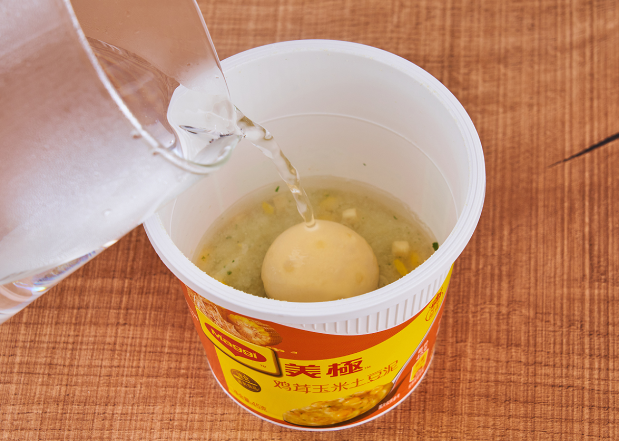 美极萌鸡派对土豆泥