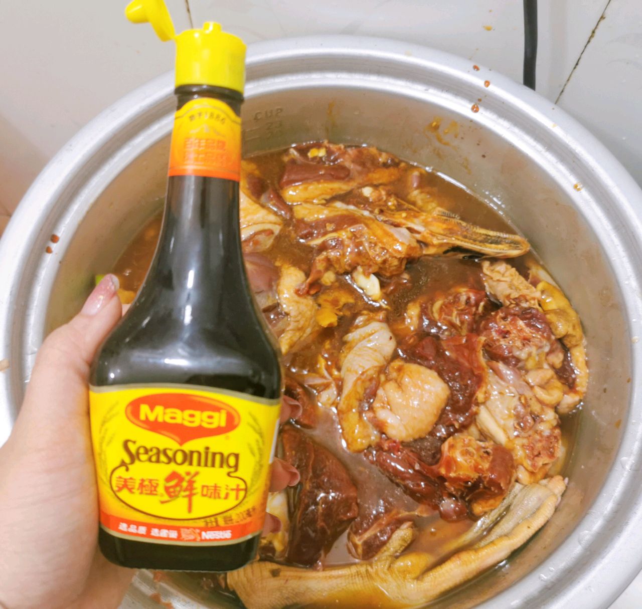 美极啤酒鹅