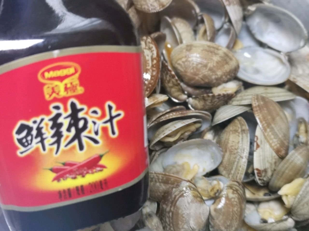 美极鲜辣拌花甲