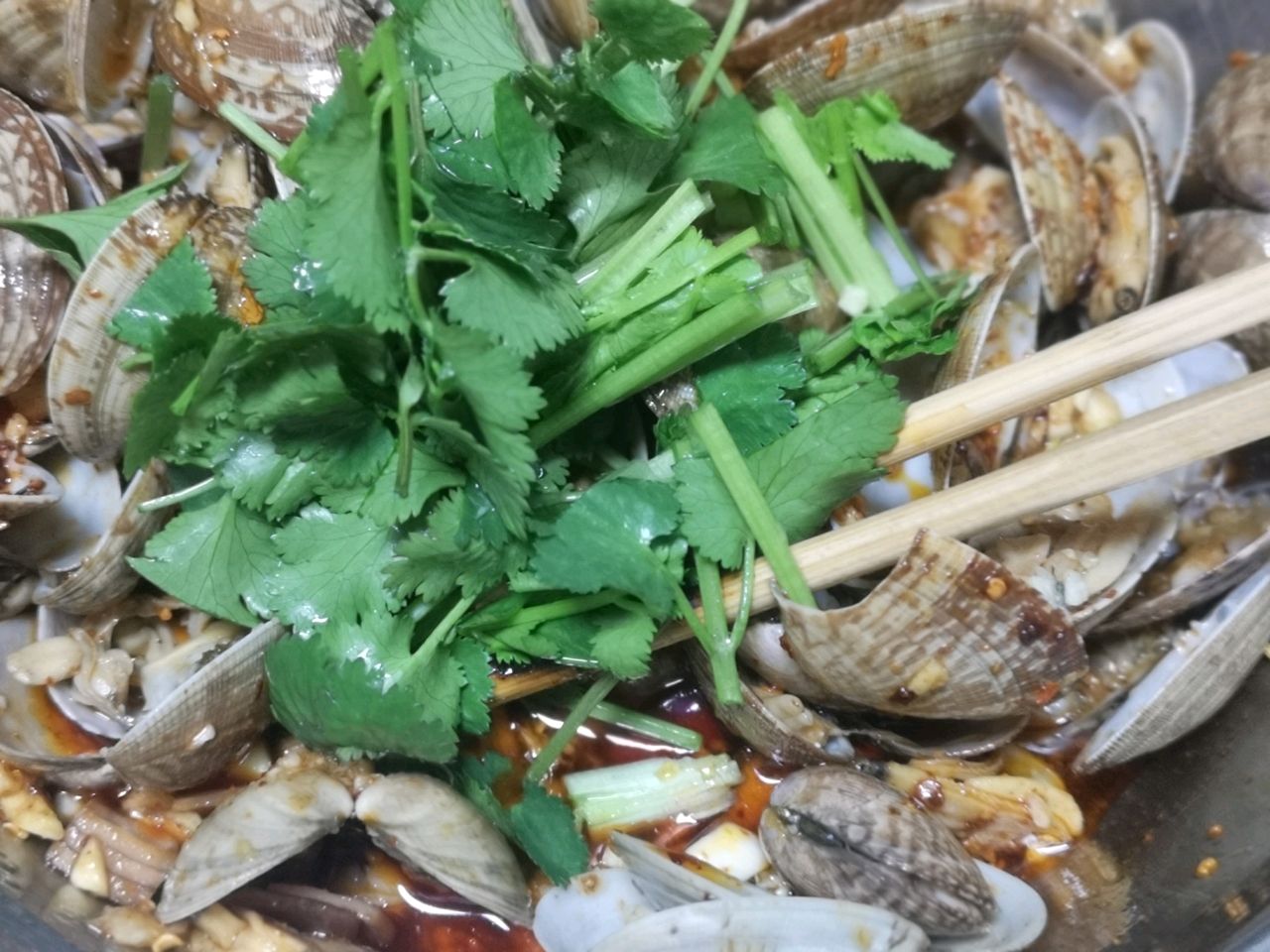 美极鲜辣拌花甲