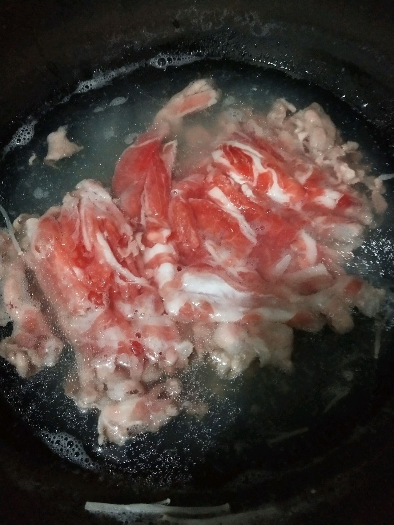 美极鲜辣金针羊肉卷