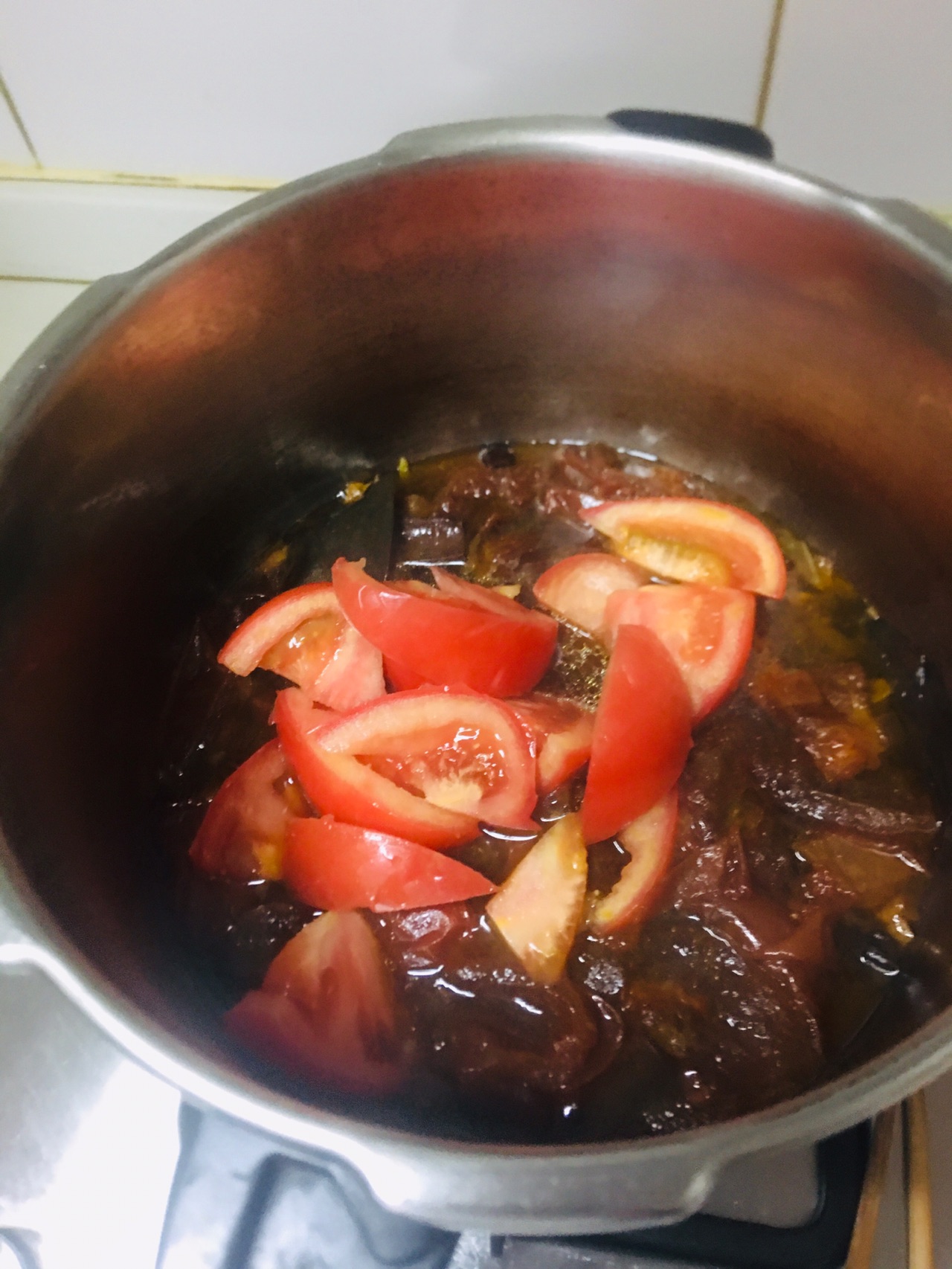 美味的番茄炖牛腩