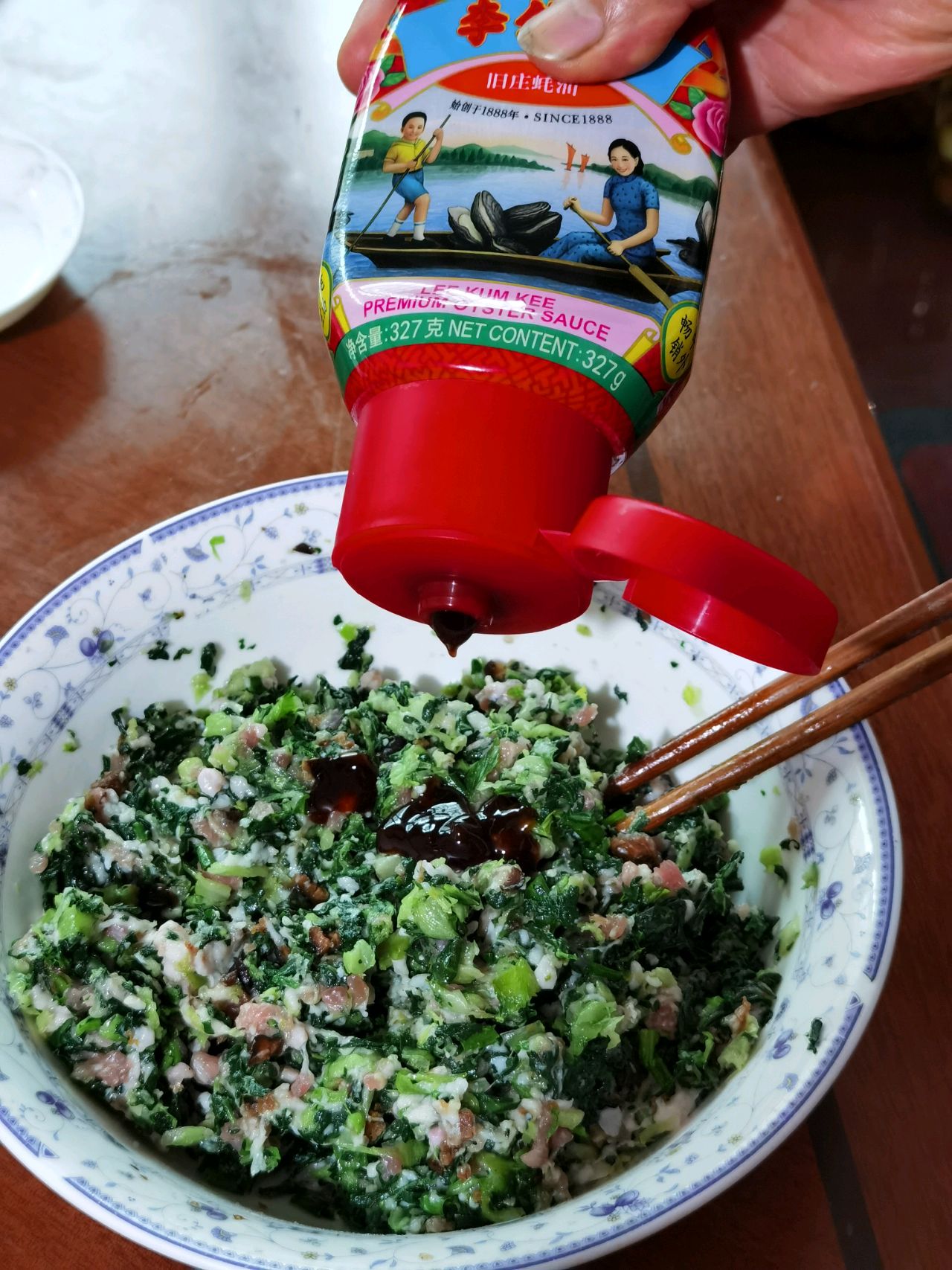 美味的蚝油小馄饨