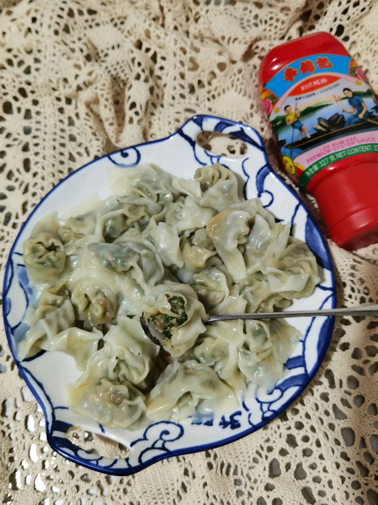 美味的蚝油小馄饨
