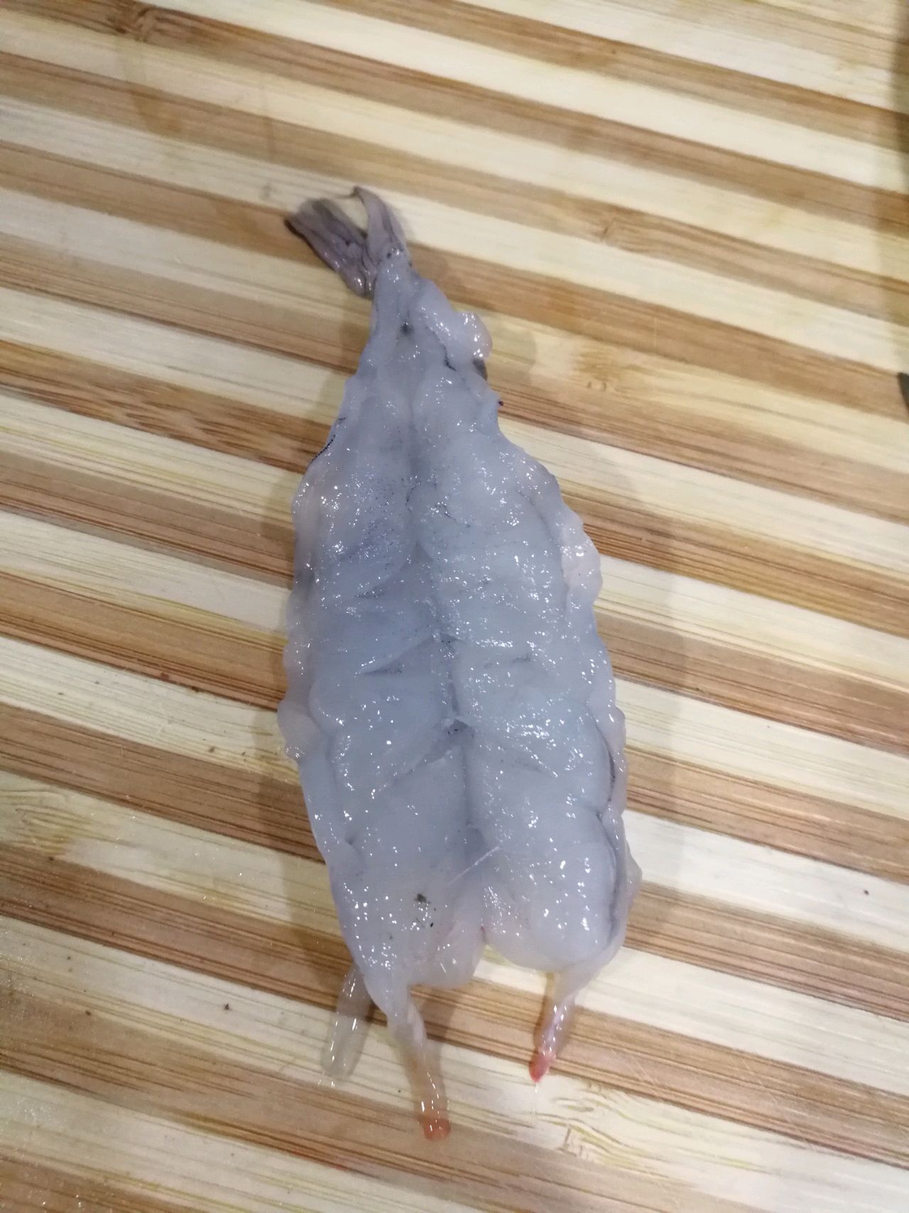 美味的青芥虾