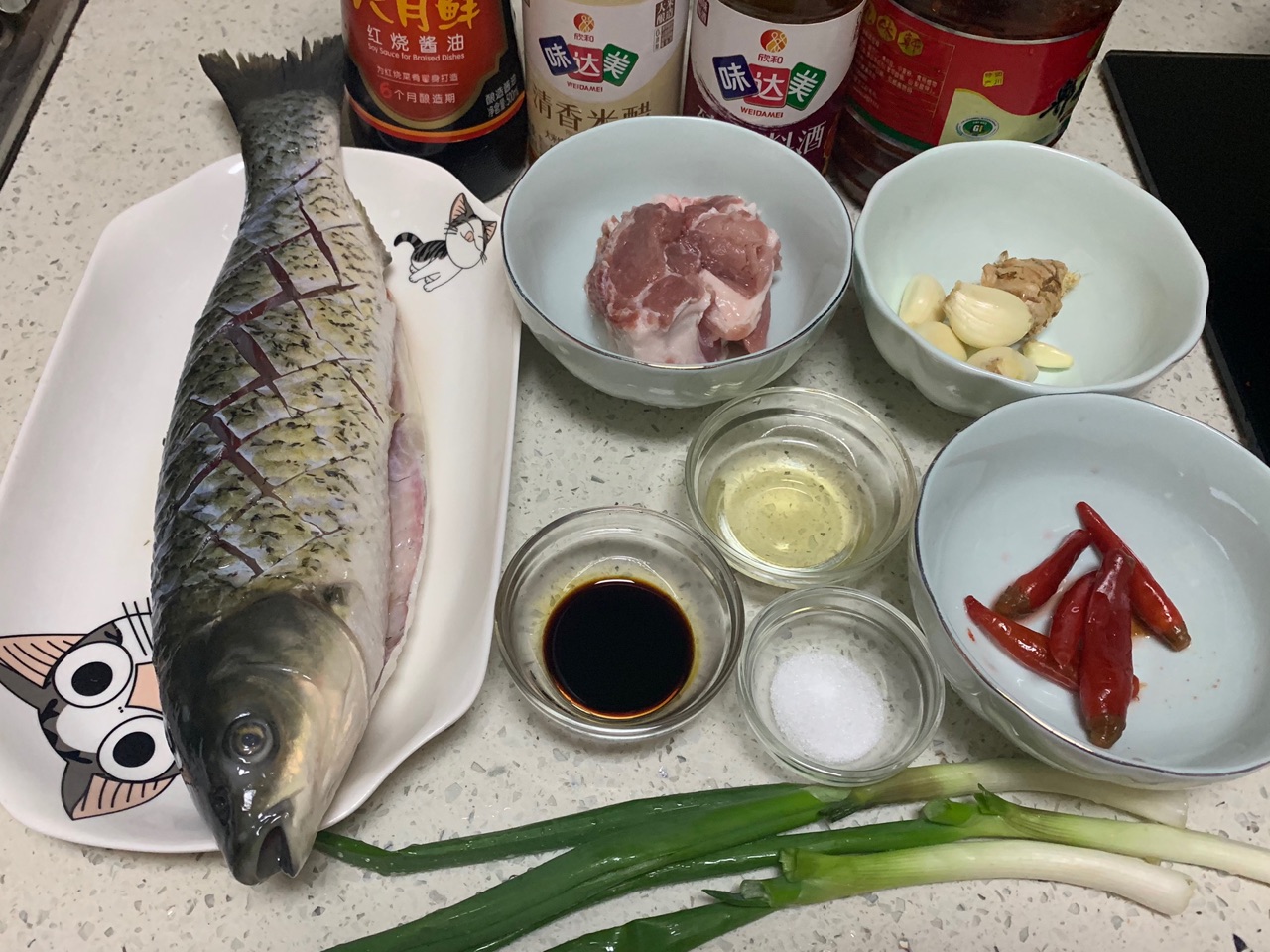 美味干烧鱼